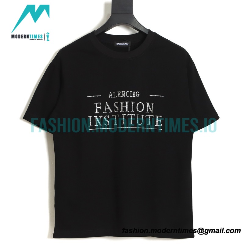 Balenciaga - Hot Drill Letter Short Sleeve