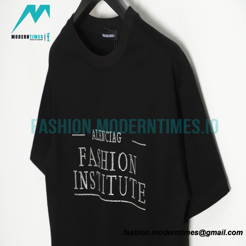 Balenciaga - Hot Drill Letter Short Sleeve