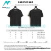 Balenciaga - Embroidered Letter Wash Short Sleeve