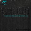Balenciaga - Embroidered Letter Wash Short Sleeve