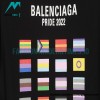 Balenciaga - Multi-National Flag Print Short Sleeve