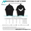 Balenciaga - Flocked Letter Wash Short Sleeve