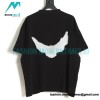 Balenciaga - Flocked Letter Wash Short Sleeve