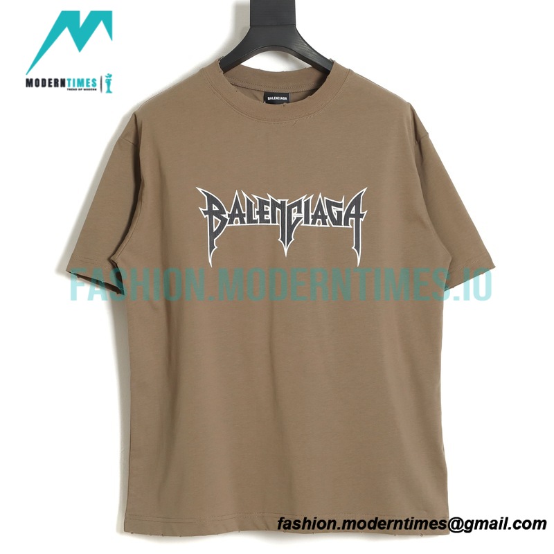 Balenciaga - Burst Print Short Sleeve