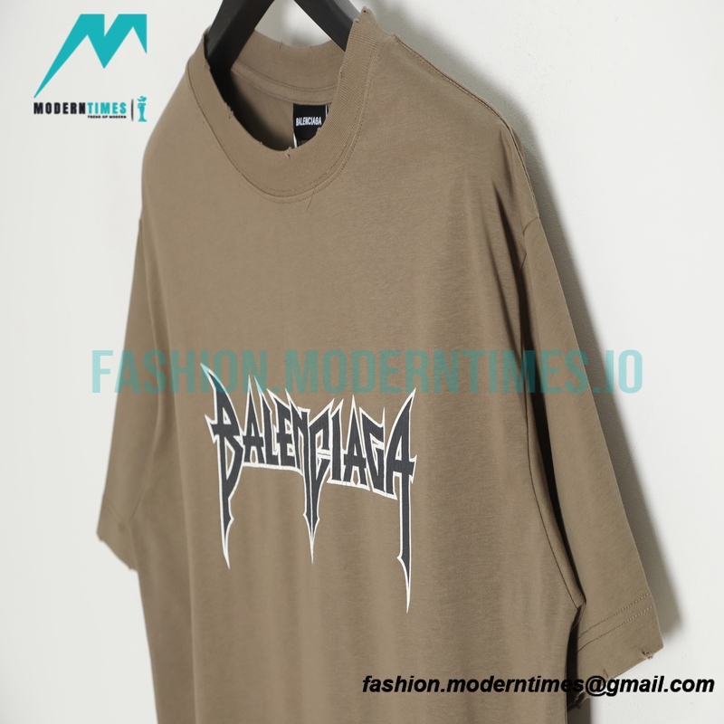 Balenciaga - Burst Print Short Sleeve
