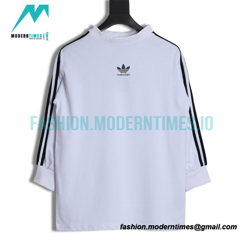 Balenciaga - Adidas Clover Three Bars Long Sleeve Shirt