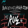 Balenciaga - 22ss In-Wash Letter Print Short Sleeve T-shirt