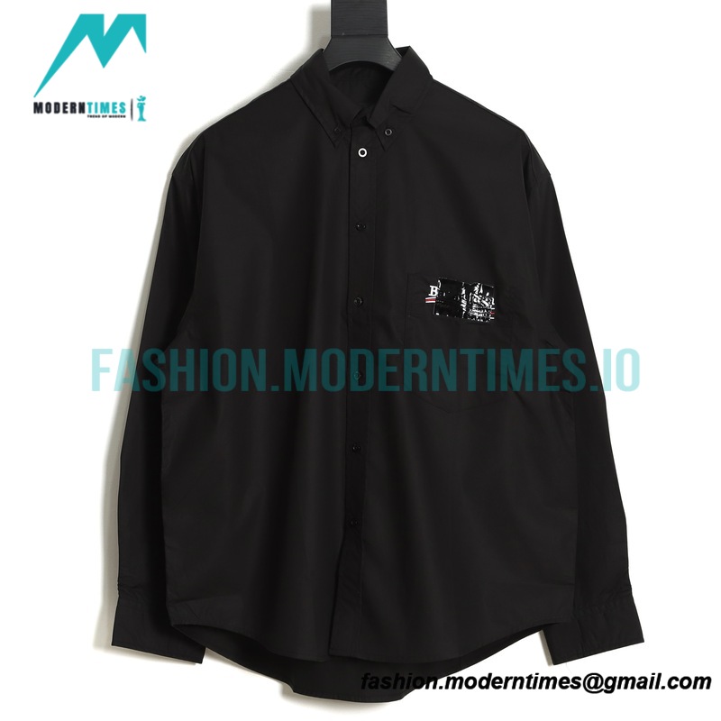 Balenciaga - 22FW Tape Coke Long Sleeve Shirt