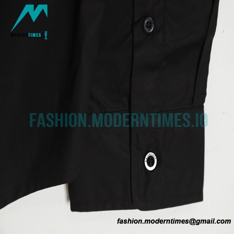 Balenciaga - 23SS Chest Letter Logo Long Sleeve Shirt