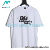 Balenciaga - 23SS Double B Splash Ink Short Sleeve T-shirt