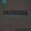 Balenciaga - 23SS Embroidered Letter Short Sleeve T-shirt