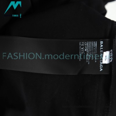 Balenciaga - 23SS Double Hook Stitching Short Sleeve T-shirt