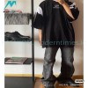 Balenciaga - 23SS Double Hook Stitching Short Sleeve T-shirt