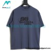 Balenciaga - 23SS Double B Splash Ink Short-sleeved T-shirt