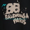 Balenciaga - 23SS Double B Splash Ink Short-sleeved T-shirt