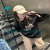 Balenciaga - 23SS Double B Splash Ink Short-sleeved T-shirt