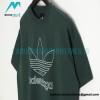Balenciaga - Adidas Co-branded Clover Embroidered Short Sleeve T-shirt