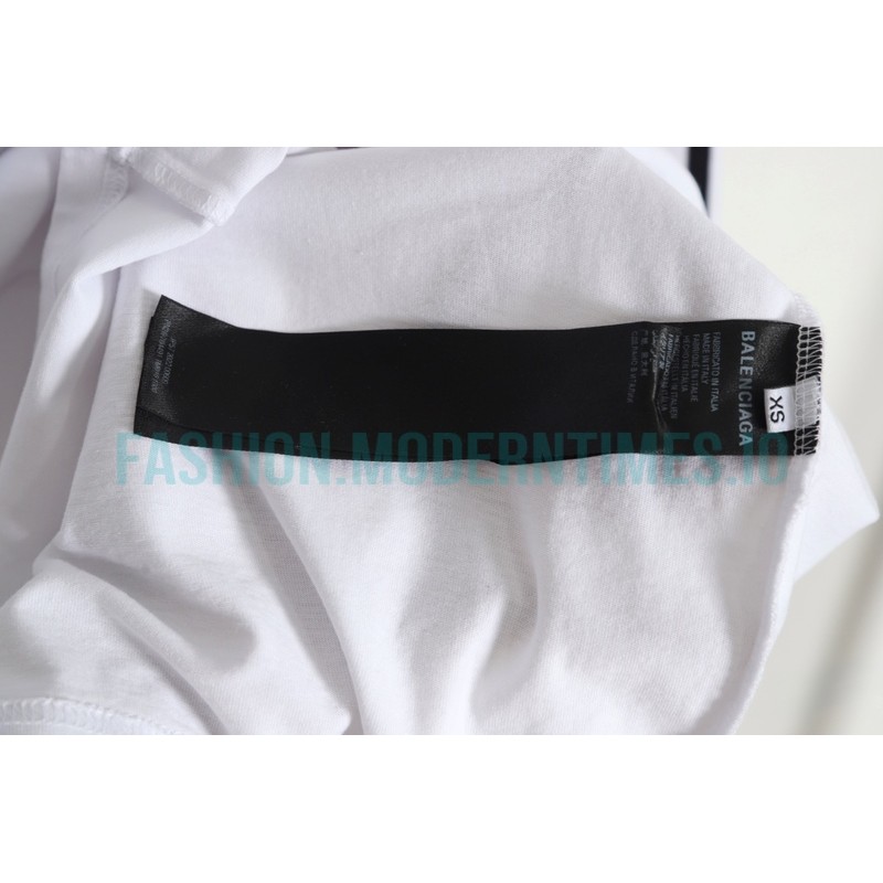 Balenciaga - Adidas 23FW Clover Co-branded  Webbing Long Sleeve T-shirt