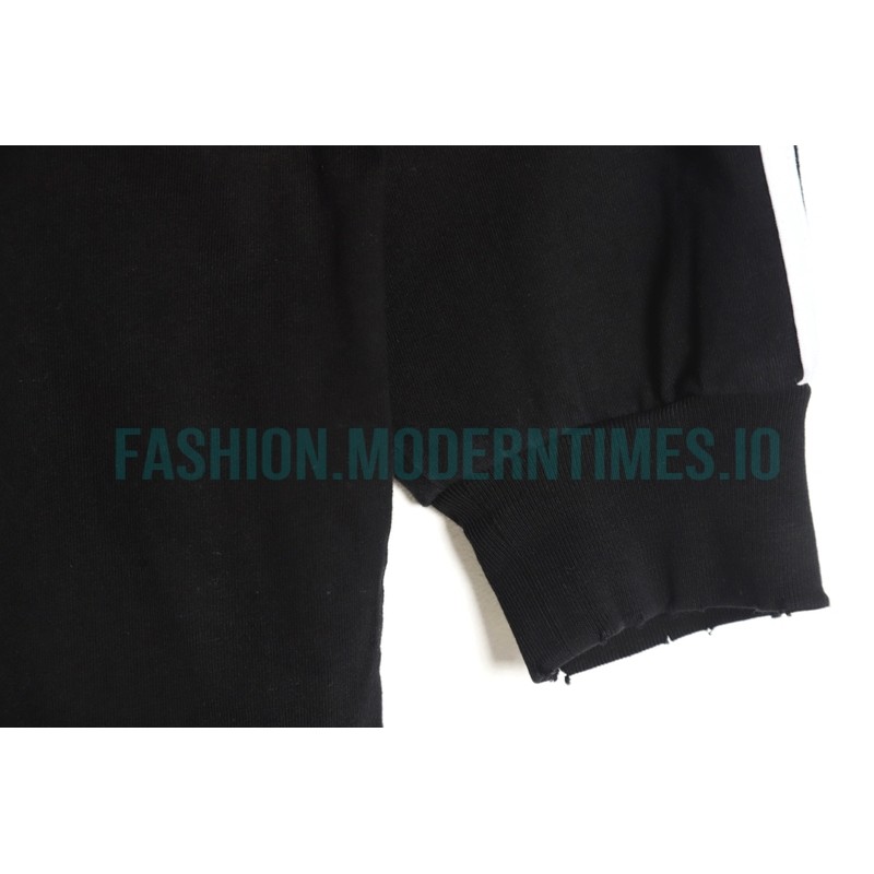 Balenciaga - Adidas 23FW Clover Co-branded  Webbing Long Sleeve T-shirt