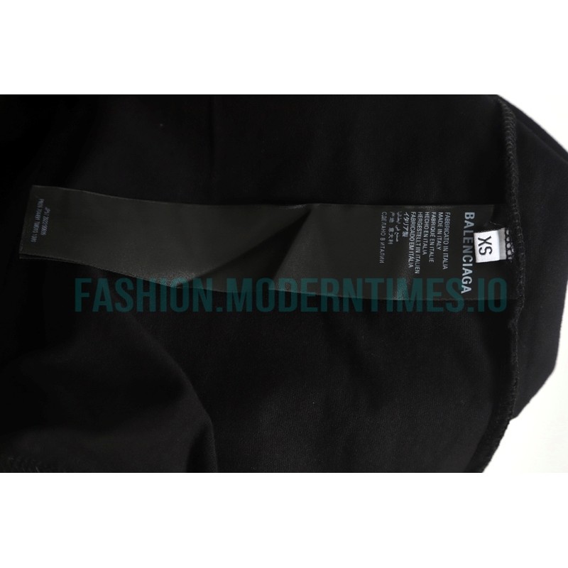 Balenciaga - Adidas 23FW Clover Co-branded  Webbing Long Sleeve T-shirt