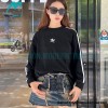 Balenciaga - Adidas 23FW Clover Co-branded  Webbing Long Sleeve T-shirt