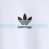 Balenciaga - Adidas 23FW Clover Co-branded  Webbing Long Sleeve T-shirt