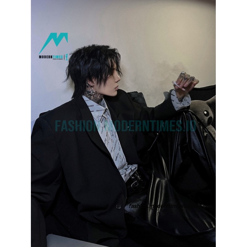Balenciaga - 23GW Full Logo Signature Shirt