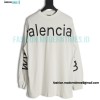 Balenciaga - 23Fw One-piece Seamless Embroidery Website Letter Embroidery Long Sleeve T-shirt
