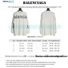 Balenciaga - 23Fw One-piece Seamless Embroidery Website Letter Embroidery Long Sleeve T-shirt