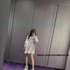 Balenciaga - 23Fw One-piece Seamless Embroidery Website Letter Embroidery Long Sleeve T-shirt
