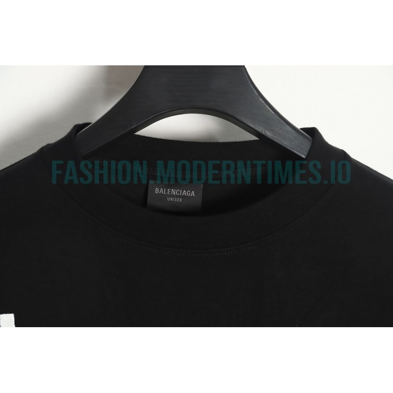 Balenciaga - 23Fw One-piece Seamless Embroidery Website Letter Embroidery Long Sleeve T-shirt