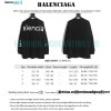 Balenciaga - 23Fw One-piece Seamless Embroidery Website Letter Embroidery Long Sleeve T-shirt