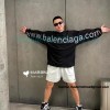 Balenciaga - 23Fw One-piece Seamless Embroidery Website Letter Embroidery Long Sleeve T-shirt