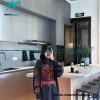 Balenciaga - 23FW Large Label Double B Crack Printed Long Sleeve T-shirt