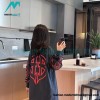 Balenciaga - 23FW Large Label Double B Crack Printed Long Sleeve T-shirt