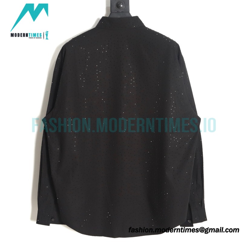 Balenciaga - Long-sleeved Shirt Full Of Stars And Diamonds