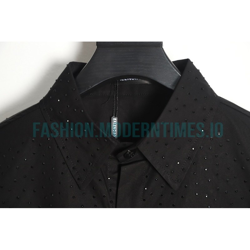 Balenciaga - Long-sleeved Shirt Full Of Stars And Diamonds
