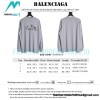 Balenciaga - 23FW Patch Printed Embroidered Alphabet Long Sleeve T-shirt