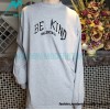 Balenciaga - 23FW Patch Printed Embroidered Alphabet Long Sleeve T-shirt