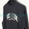 Balenciaga - 23FW Patch Printed Embroidered Alphabet Long Sleeve T-shirt