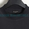 Balenciaga - 23FW Patch Printed Embroidered Alphabet Long Sleeve T-shirt
