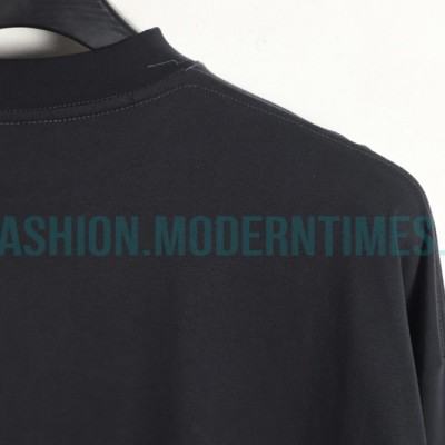 Balenciaga - 23FW Patch Printed Embroidered Alphabet Long Sleeve T-shirt