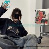Balenciaga - 23FW Patch Printed Embroidered Alphabet Long Sleeve T-shirt