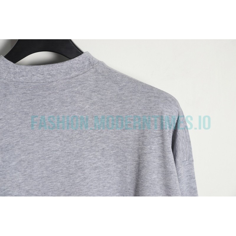 Balenciaga - 23FW Patch Printed Embroidered Alphabet Long Sleeve T-shirt