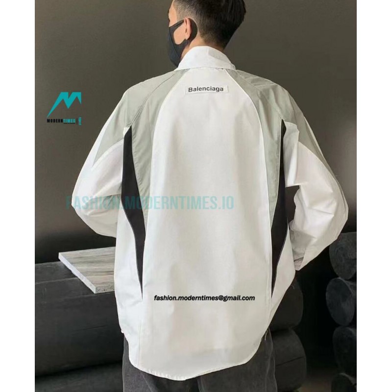 Balenciaga - Chest Double B Patch Long Sleeve Shirt