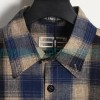 Balenciaga - Washed Willow Nail Plaid Long-sleeved Shirt