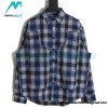 Balenciaga - Washed Willow Nail Plaid Long-sleeved Shirt