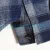 Balenciaga - Washed Willow Nail Plaid Long-sleeved Shirt