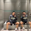 Balenciaga - 23FW Large Label Double B Crack Printed Long Sleeve T-shirt
