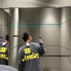Balenciaga - 23FW Large Label Double B Crack Printed Long Sleeve T-shirt